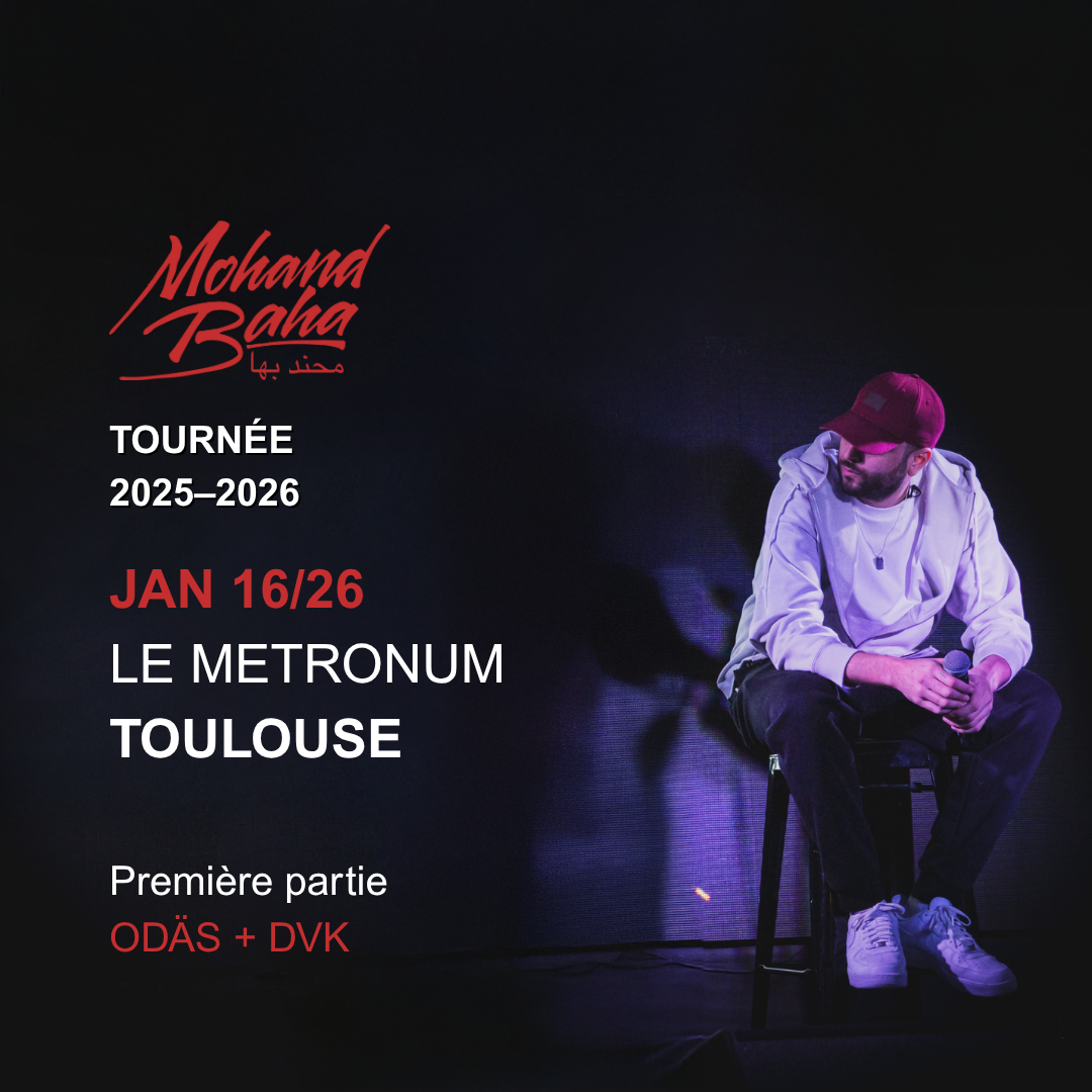 Concert Mohand Baha – Toulouse (16 janvier 2026)
