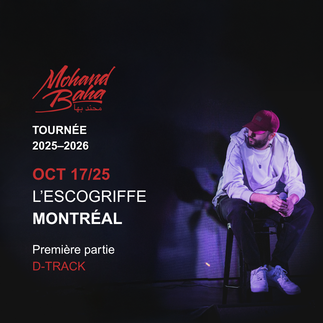 Concert Mohand Baha – Montréal (17 Octobre 2025)