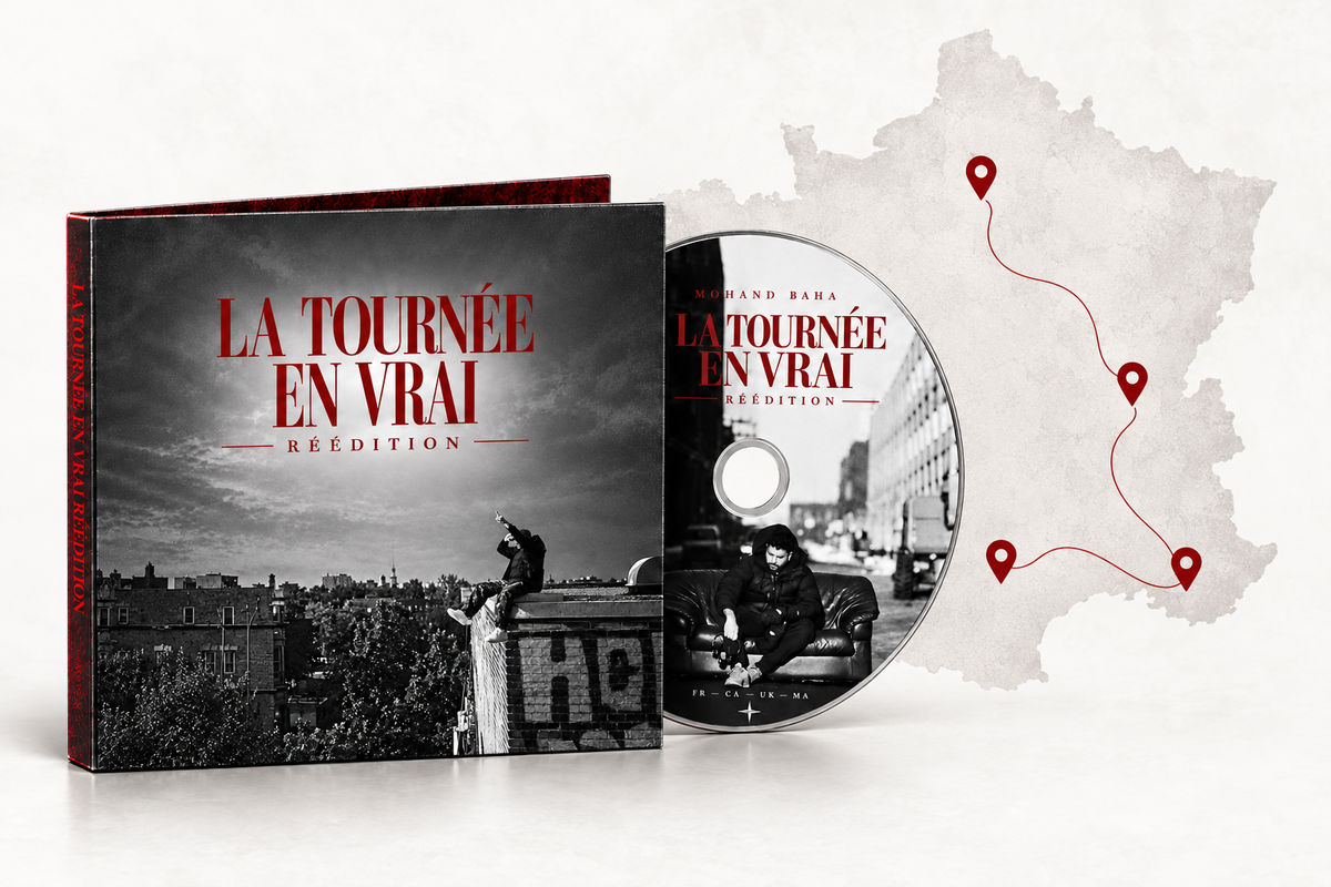 LA TOURNÉE EN VRAI — RÉÉDITION : retraits gratuits à Paris, Lyon, Marseille et Toulouse.